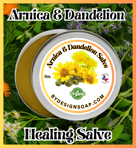 Arnica & Dandelion Healing Salve  * (2oz Tin)