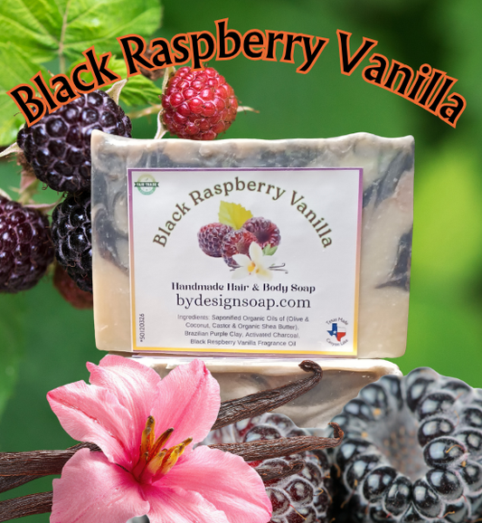 Black Raspberry Vanilla * Handmade Soap (4.5oz)